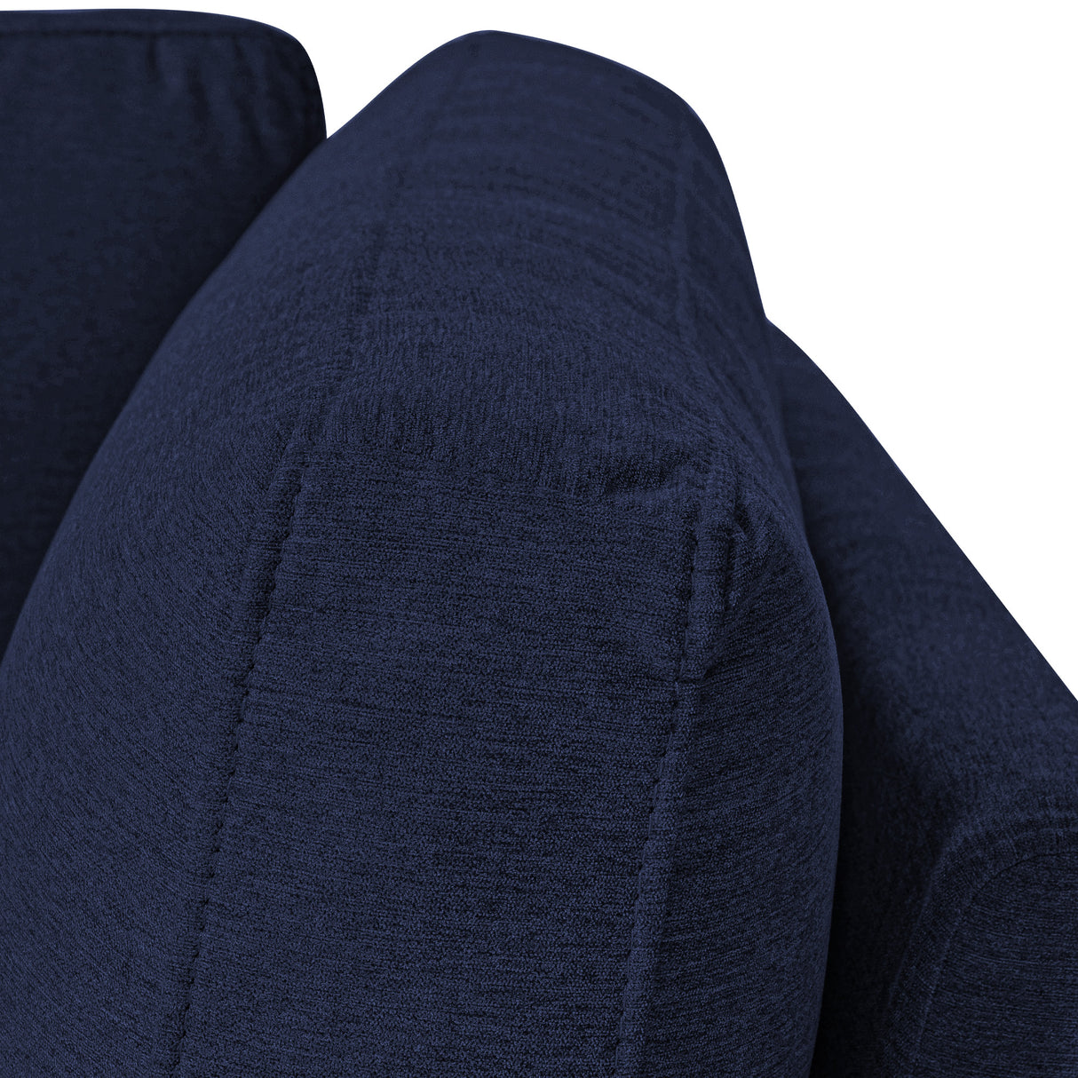 65" Mid-Century Modern Linen Fabric Corner Lounge Chair, Upholstered Indoor Chaise Lounge Solid Wood Sofa Bed for Bedroom - V.I.P Digital Presence