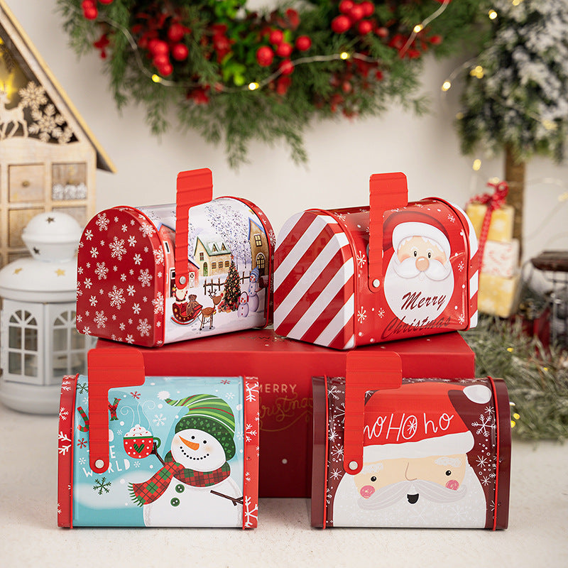 New Christmas decoration products, Christmas mailbox, tin box, gift box, candy box, gift box, ornament - V.I.P Digital Presence