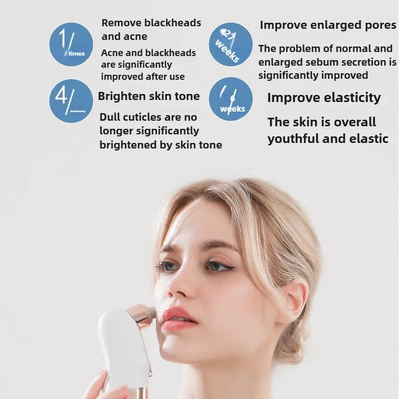 Blackhead Remover Pore Vacuum Face Cleaner Electric Pimple Acne Black Head Removal USB Rechargeable Water Cycle Black Dot Remove - V.I.P Digital Presence