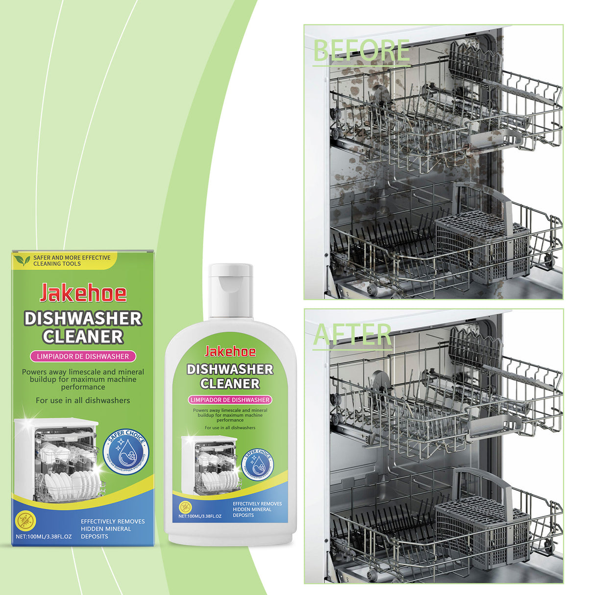 Dishwasher Cleaner Kitchenware Decontamination Decontamination Tableware Heavy Oil Cleaning Dish Detergent - V.I.P Digital Presence