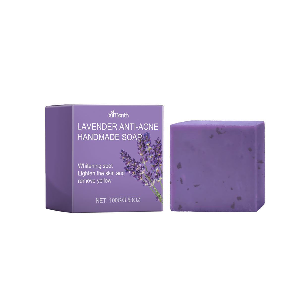 Lavender Oil Control Acne-Cleansing Soap For Cleansing Facial Skin Pores Oil Control Acne-Moisturizing Cleansing Soap - V.I.P Digital Presence