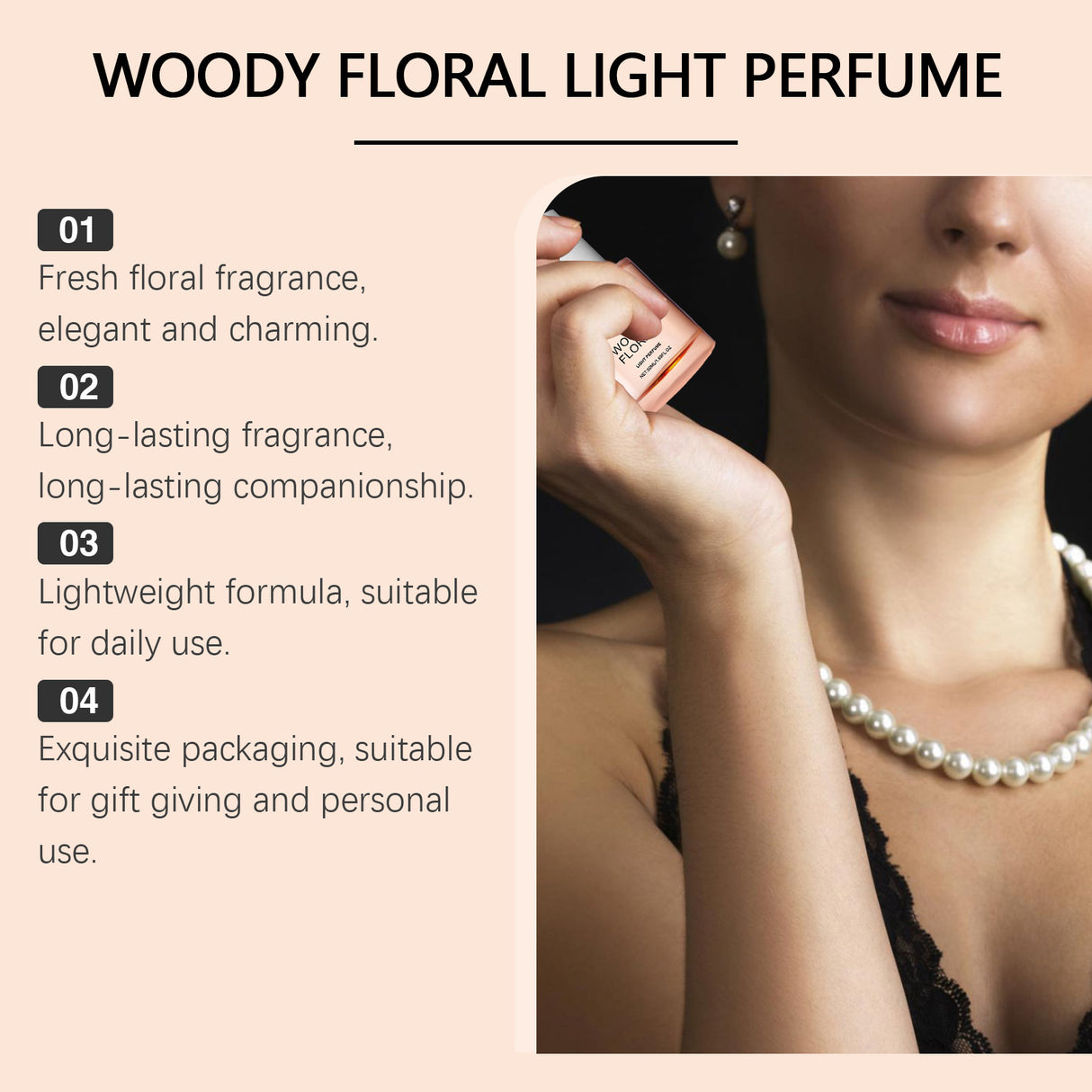 Wood Scented Eau De Toilette, Natural And Fresh Exudes Charm Temperament Flowers Lasting Fragrance Wood Eau De Toilette - V.I.P Digital Presence