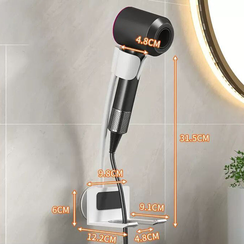Lazy hair dryer bracket No hand-held hair dryer shelf Wall-mounted no-punching - V.I.P Digital Presence