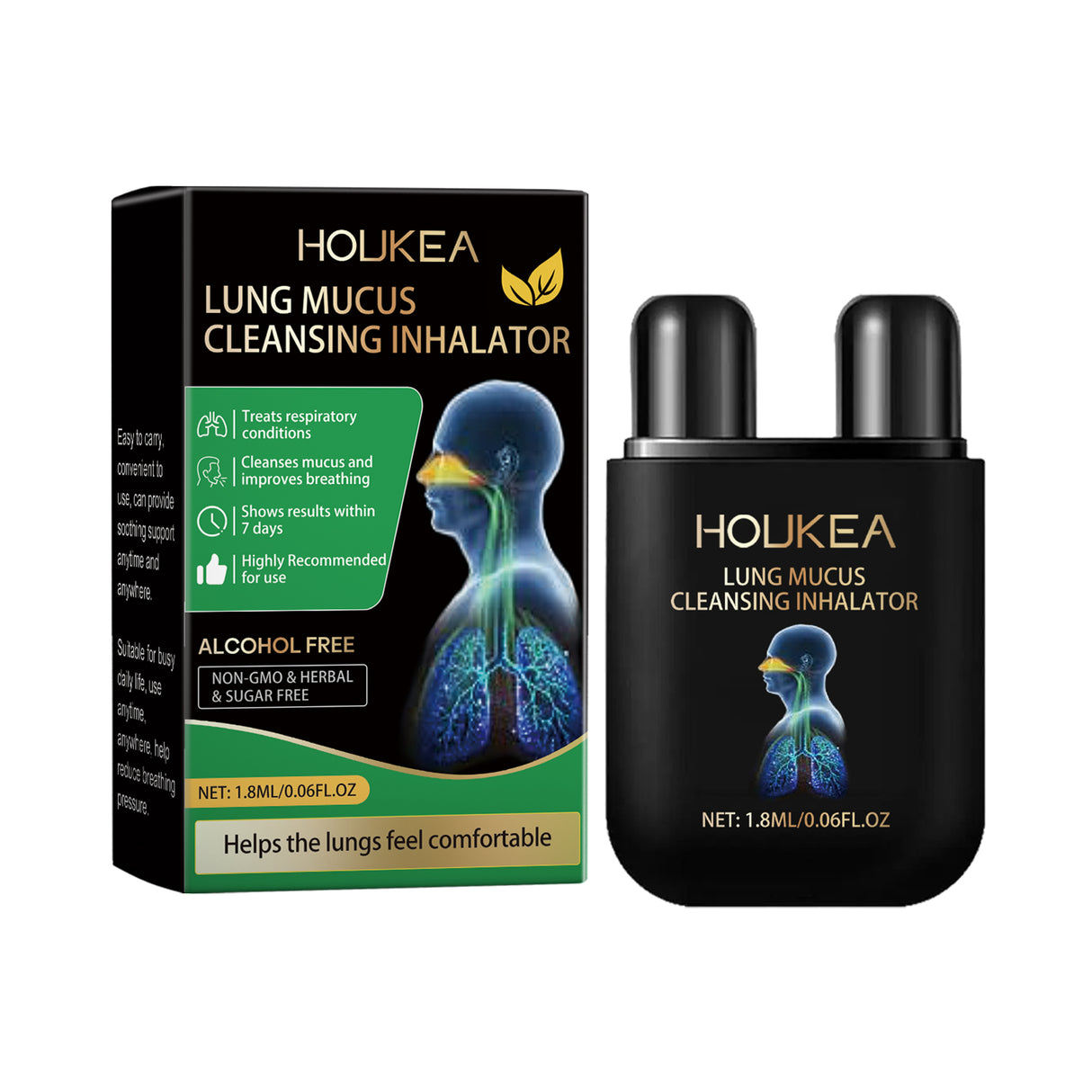 Body Cleanser Inhaler Gently Cleanses Nose Comfort Nose Body Relieves Discomfort Caregiver - V.I.P Digital Presence