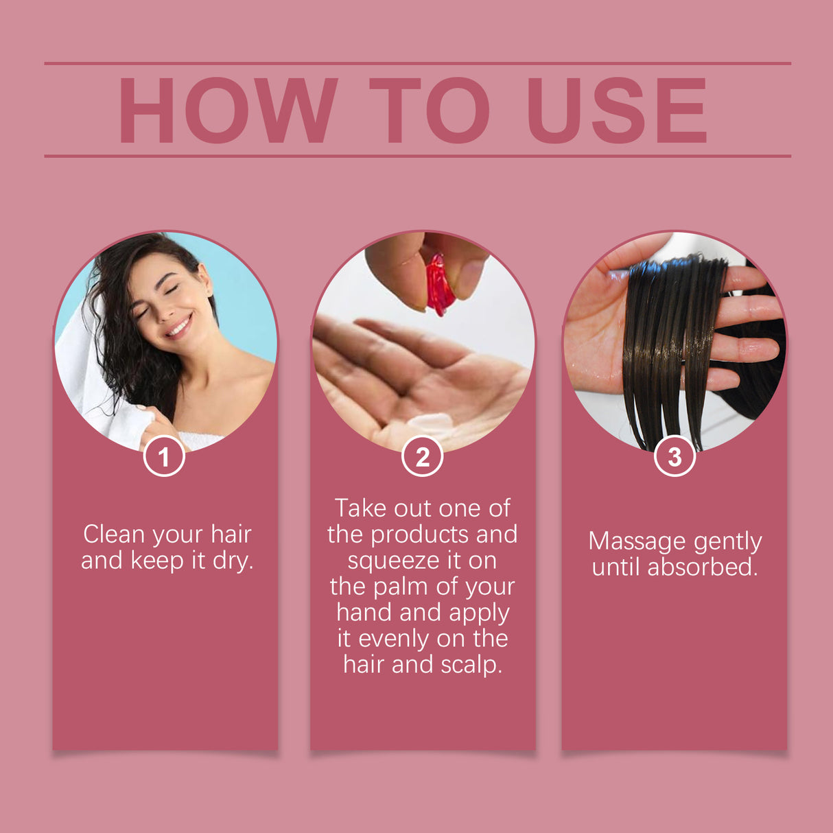 Rose Hip Oil Hair Care Capsule Scalp Massage Dry Hair Smooth Moisturizing Soft Hair Care Capsule - V.I.P Digital Presence