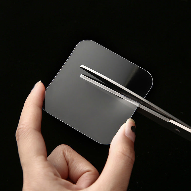 Multipurpose Transparent Traceless Removable Square Sticky Nano Gel Double Sided Adhesive Tape 6*6cm - V.I.P Digital Presence