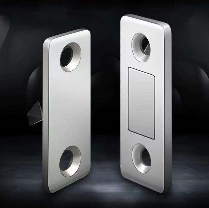 Punch Free Ultra-Thin Invisible Door Suction Sliding Door Wardrobe Door Magnetic Double Magnet Sliding Door Cabinet Strong Magnetic Absorption - V.I.P Digital Presence