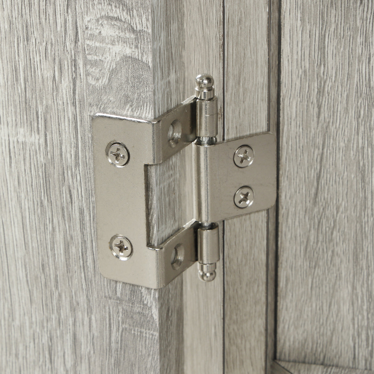 Oak Triangle Bathroom Storage Cabinet with Adjustable Shelves, Freestanding Floor Cabinet for Home Kitchen - V.I.P Digital Presence