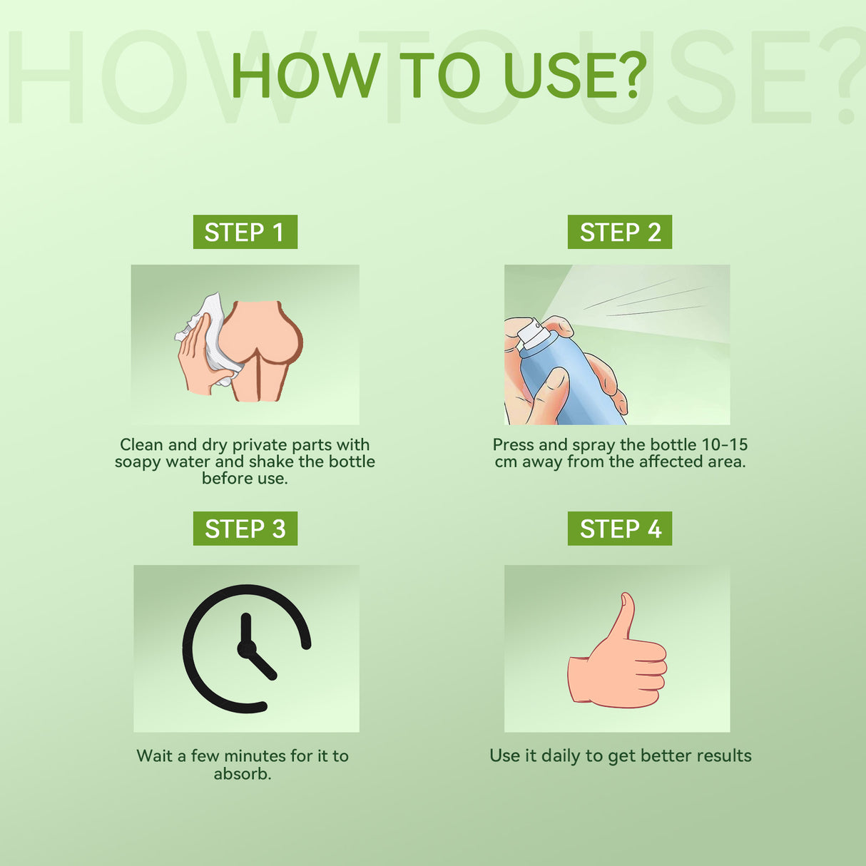 Natural Herbal Hemorrhoid Spray, Soothing Perianal Itchiness And Soothing Anal Care Spray - V.I.P Digital Presence