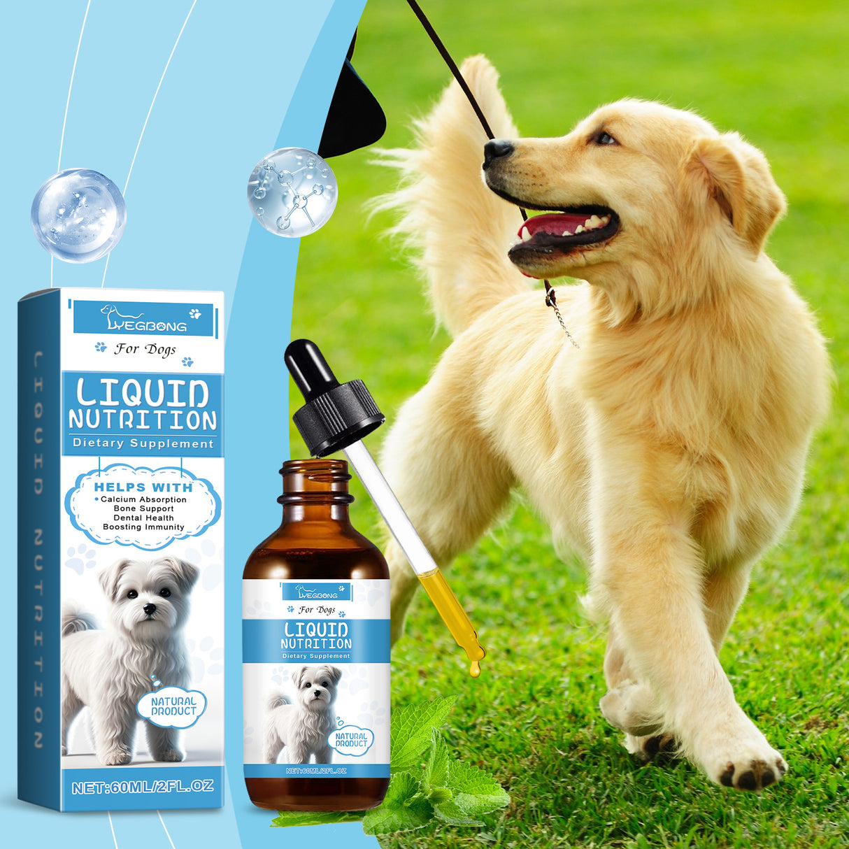 Pet Vitamin Supplement Drops Enhance Immunity And Promote Vitality Healthy Dietary Supplement Drops - V.I.P Digital Presence