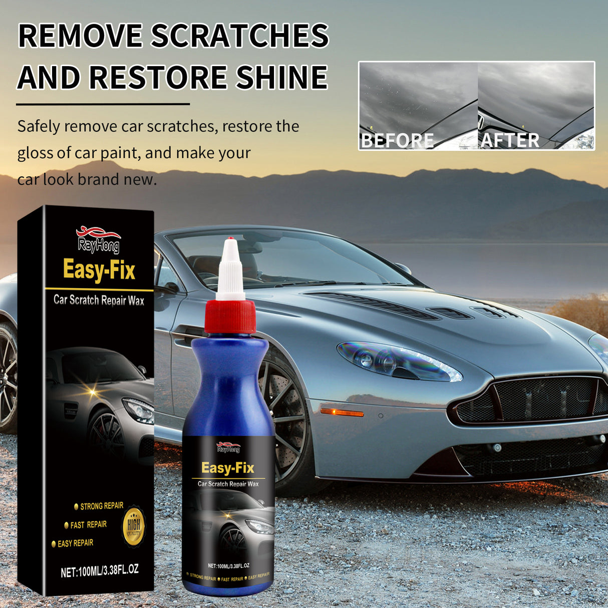 Car Scratch Repair Wax - V.I.P Digital Presence