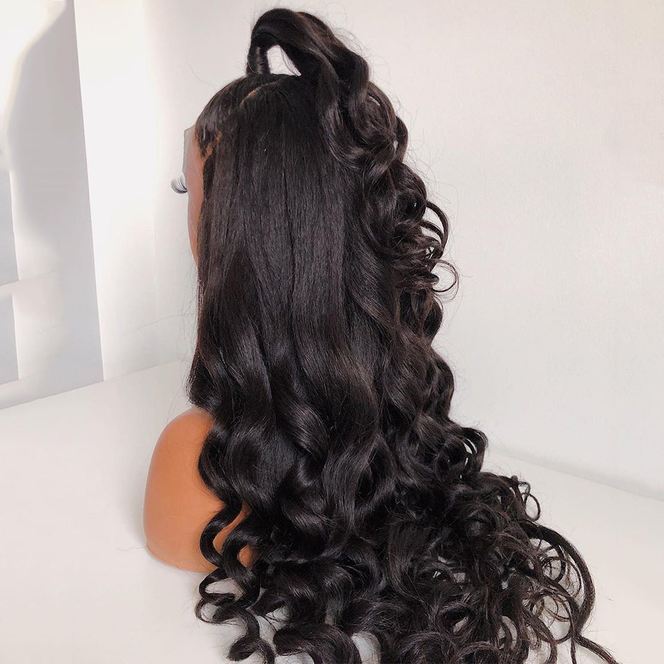 Body Wave Lace Front Wig Human Hair Wigs for Black Women Pre Plucked with Baby Hair Wigs with Frontal - V.I.P Digital Presence