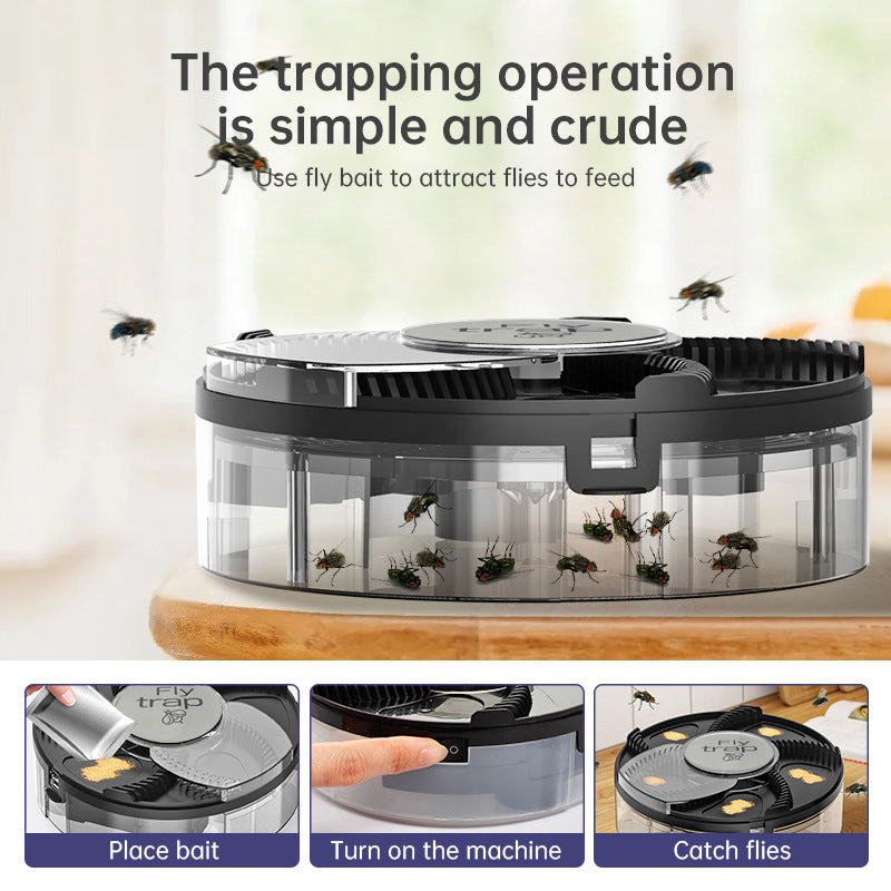 Fly Trap: Automatic, Removable Pest Catcher for Household & Kitchen - V.I.P Digital Presence