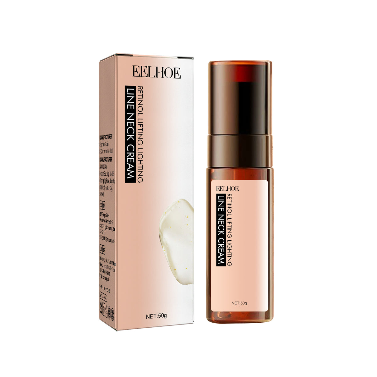 Retinol Anti-Wrinkle Neck Cream, Lighten Neck Lines Moisturizing, Hydrating, Firming And Brightening Skin Neck Cream - V.I.P Digital Presence