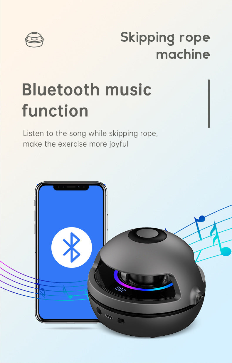 Smart Rope Skipping Machine Smart Jump Rope Machine 10-level Speed Adjustment Led Seven-color Light Wireless Music Function - V.I.P Digital Presence