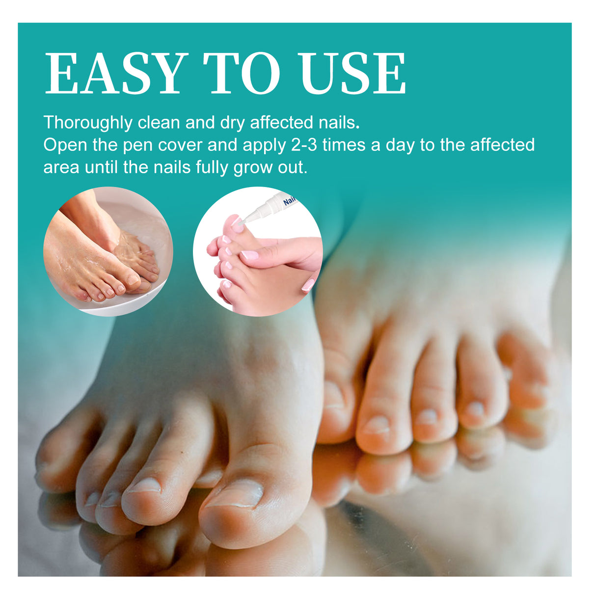 Nail Repair Pen, Repair Hands And Feet Gray Nails Brightening Nails Soft Nails Thickening Nails Moisturizing Care - V.I.P Digital Presence