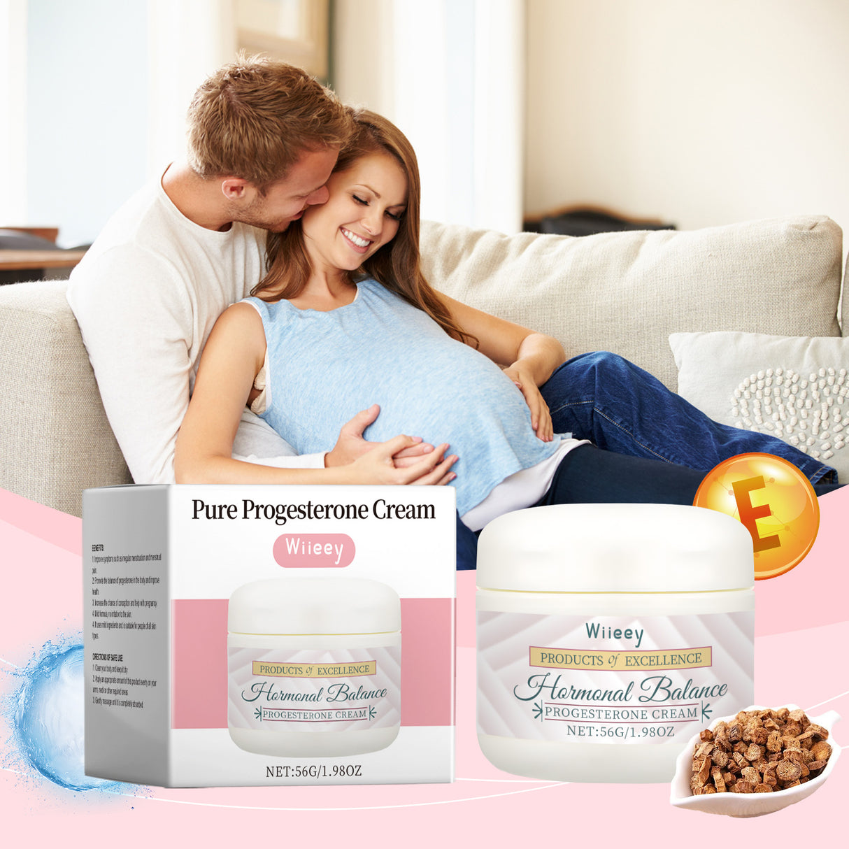 Progesterone Care Lotion Moisturizes, Nourishes, Eases And Improves Gently Moisturizes Skin And Body Balance Care Lotion - V.I.P Digital Presence