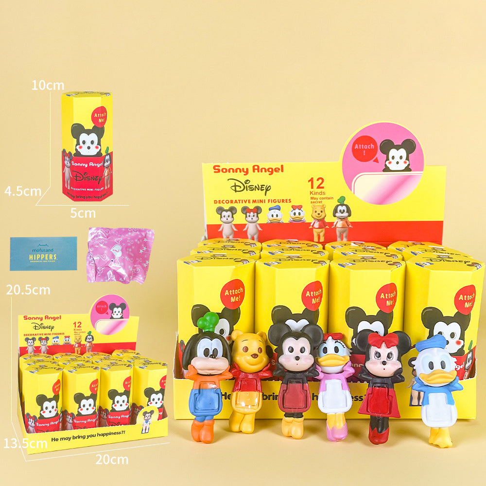 Party Angel Cheek Blind Box Car Ornament Mobile phone Decoration Handmade Anime Doll Finished End Box - V.I.P Digital Presence