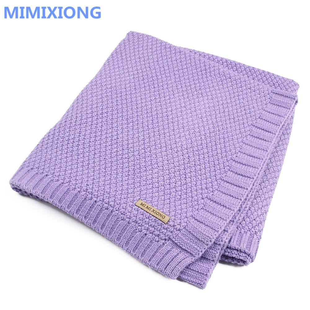 Baby Blanket Knitted Newborn Swaddle Wrap Blankets Super Soft Toddler Infant Bedding Quilt - V.I.P Digital Presence