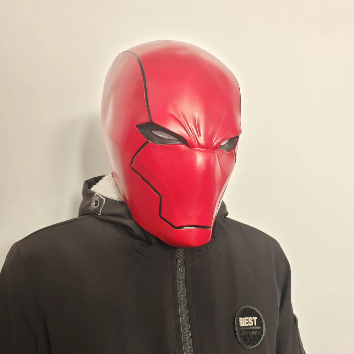 Movie Cosplay Red Hood Mask Arkham Knight The Dark Knight Masks Helmet Man Full Head Cosplay Prop Halloween Fancy Party Headwear - V.I.P Digital Presence