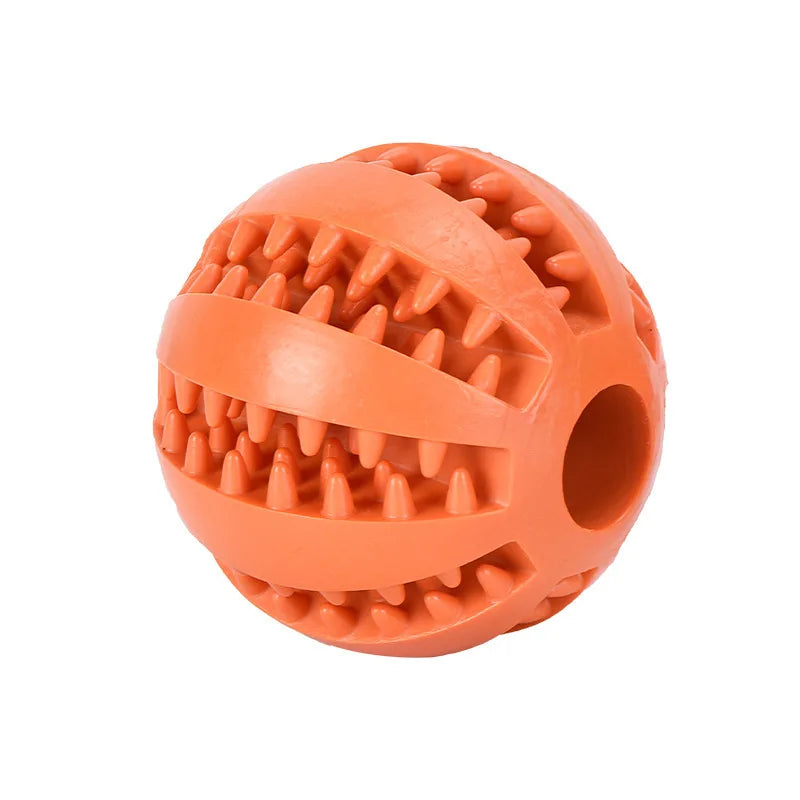 Dog Toy Ball Interactive Rubber Balls Puppy Chewing Toys Pet Tooth Cleaning Ball Cats Pets Food Treat Feeder Silicone Balls Toy - V.I.P Digital Presence