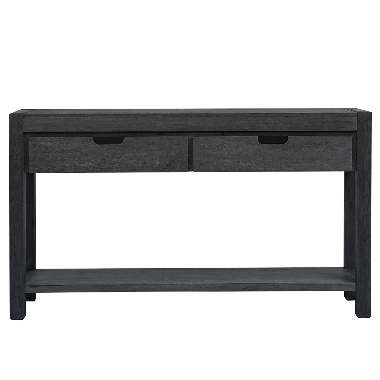 U_STYLE Console Table Entryway Table for Hallway Living Room with 2 Drawers and 1 Shelf - V.I.P Digital Presence