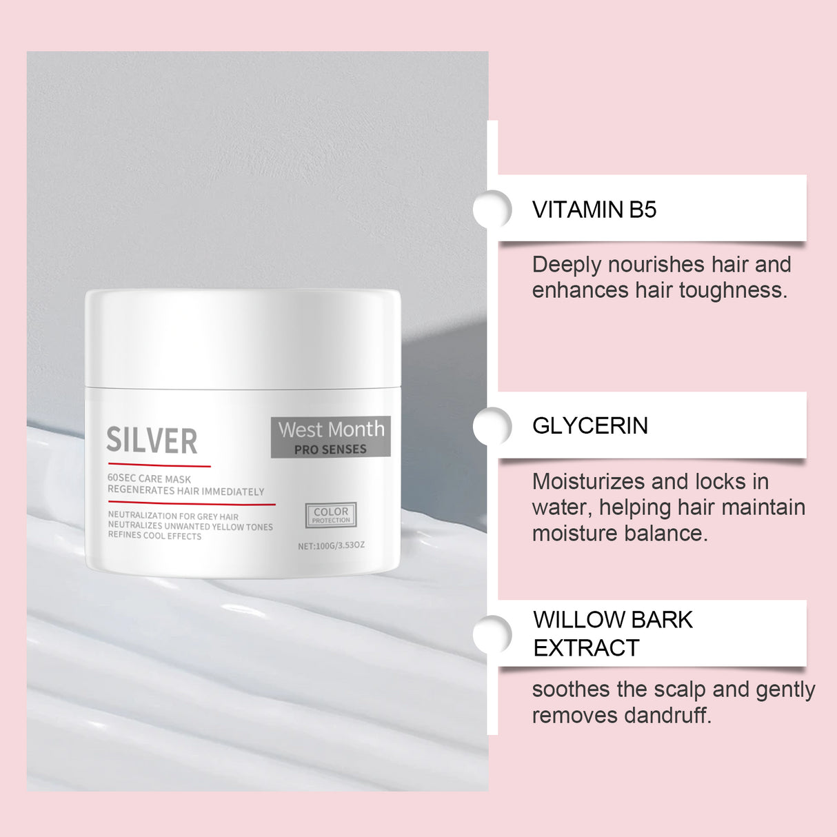 Hair Treatment Hair Mask Repair Dry And Frizzy Hair Moisturizing And Smoothing Hair Treatment - V.I.P Digital Presence