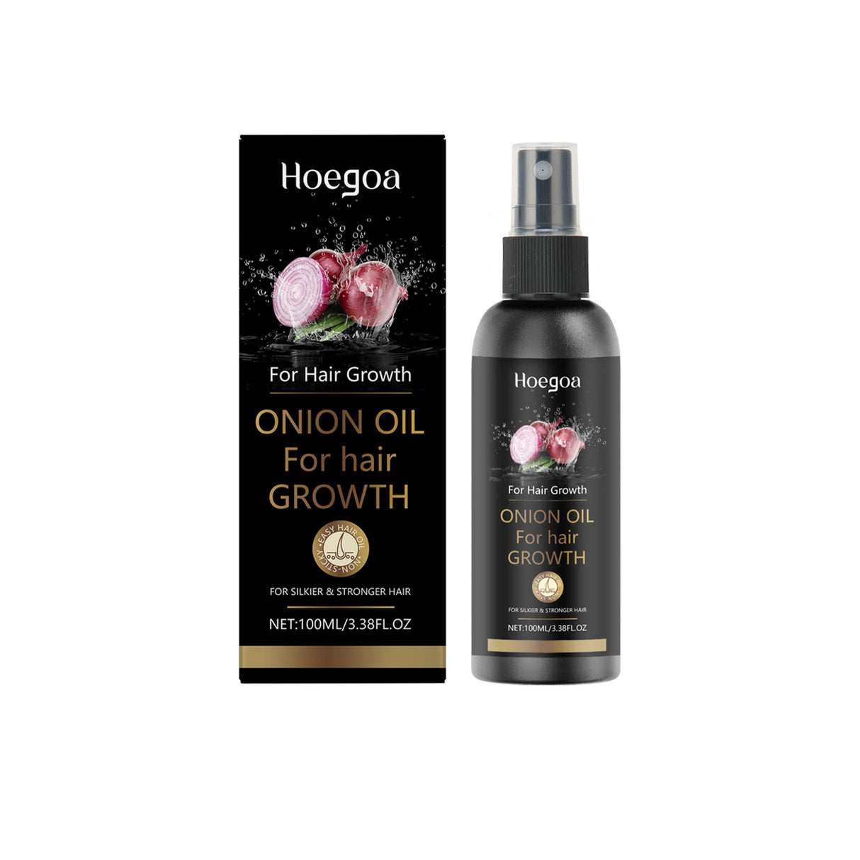 Onion Oil Hair Care Essential Oil Spray Gently Hydrates Hair Follicles Brightening Care Moisturizes And Softens Hair - V.I.P Digital Presence