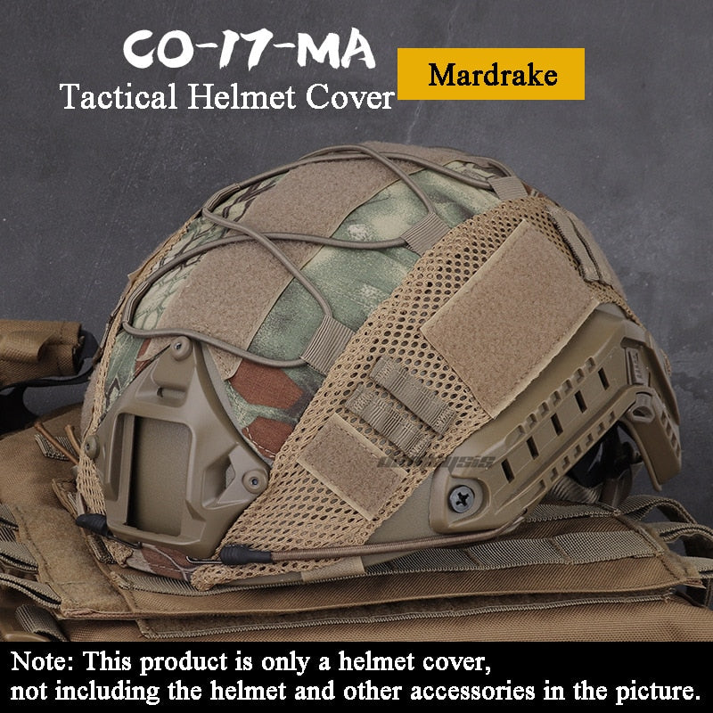 Tactical Helmet Cover for Fast MH PJ BJ Helmet Airsoft Paintball Army Helmet Cover Military Accessories - V.I.P Digital Presence