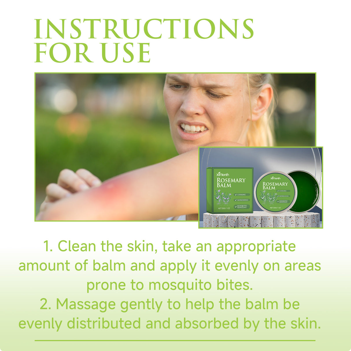 Wormwood Balm, Skin Anti-Bite And Itchy Treatment Cool Portable Solid Cream - V.I.P Digital Presence