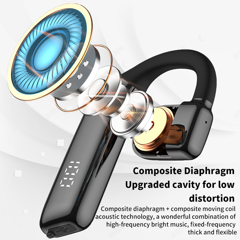 OWS air conduction hanging ear wireless Bluetooth earphones with low latency and long battery life ENC noise cancelling business earphones - V.I.P Digital Presence