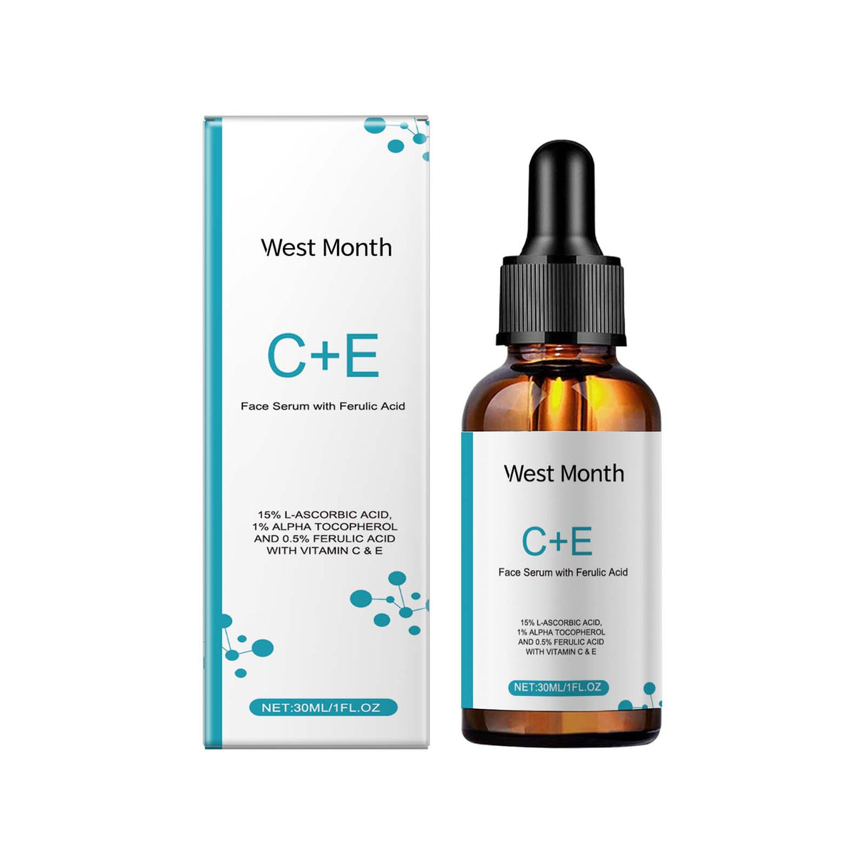 Vitamin C Facial Serum, Moisturizing, Moisturizing, Brightening And Revitalizing Skin Care