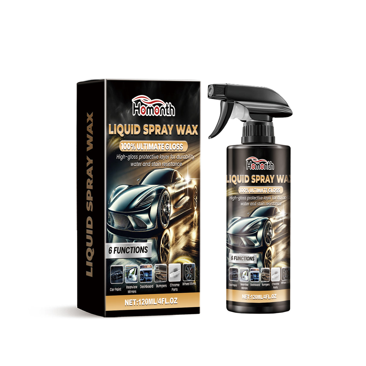 Auto Coating Protective Spray Anti-Scratch Enhanced Gloss Paint Coating Spray Car Paint Maintenance - V.I.P Digital Presence