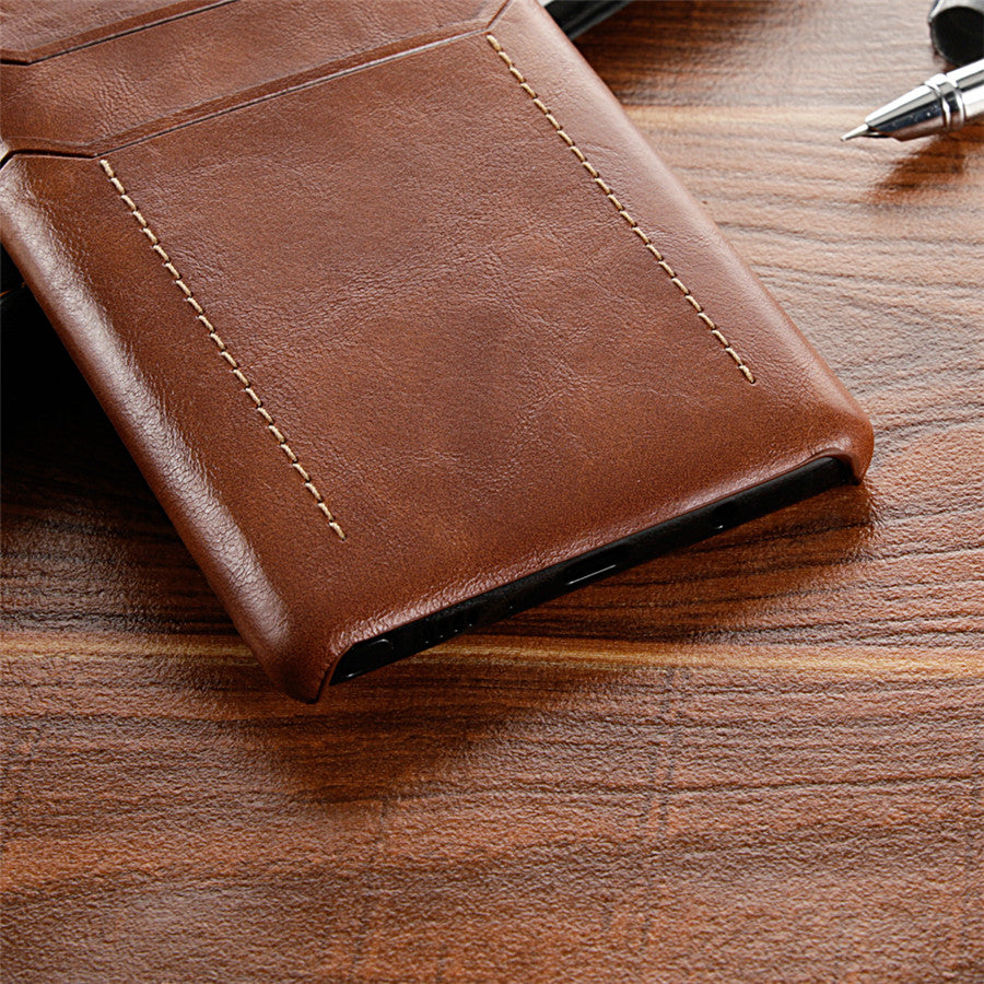 Card Holder Case for Samsung Galaxy Note 9 8 Luxury Leather Wallet Shockproof Slim Hard Back Cover for Galaxy - V.I.P Digital Presence