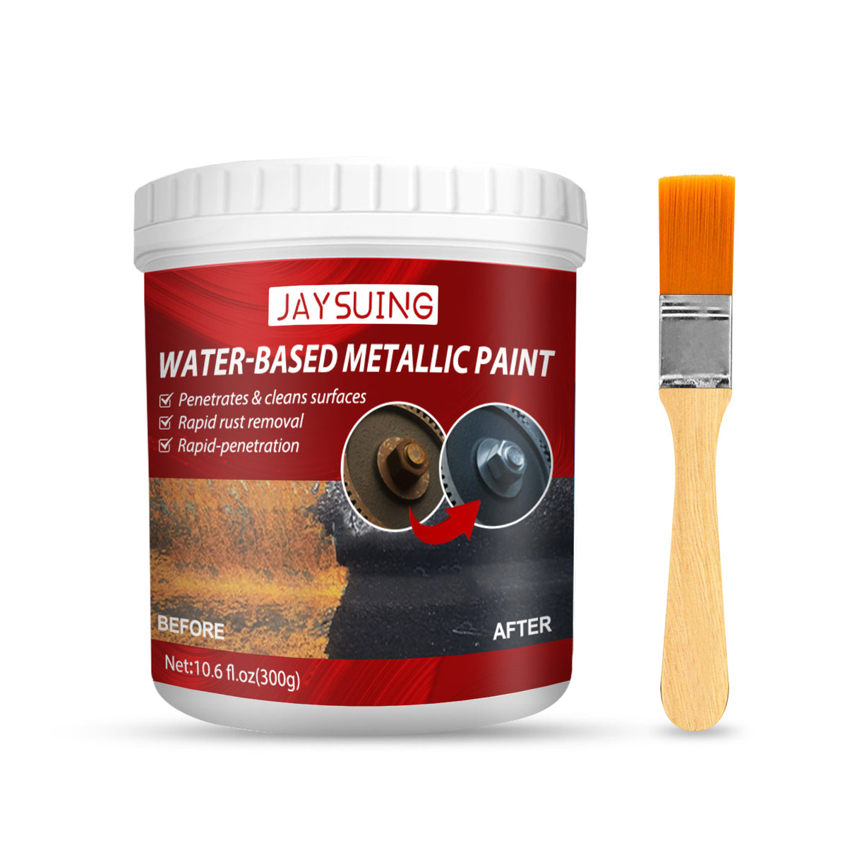 Rust Free Primer, Metallic Paint Rust Resistant Radiator Anticorrosion Conversion Reconditioning Coat Primer Conversion Agent - V.I.P Digital Presence