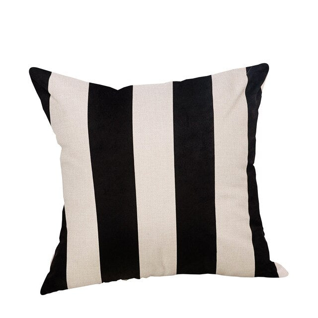 Truc of behandelen/pompoen print Happy Halloween Sierkussen Cover Kussen Case brief print Kussensloop Kussenhoes