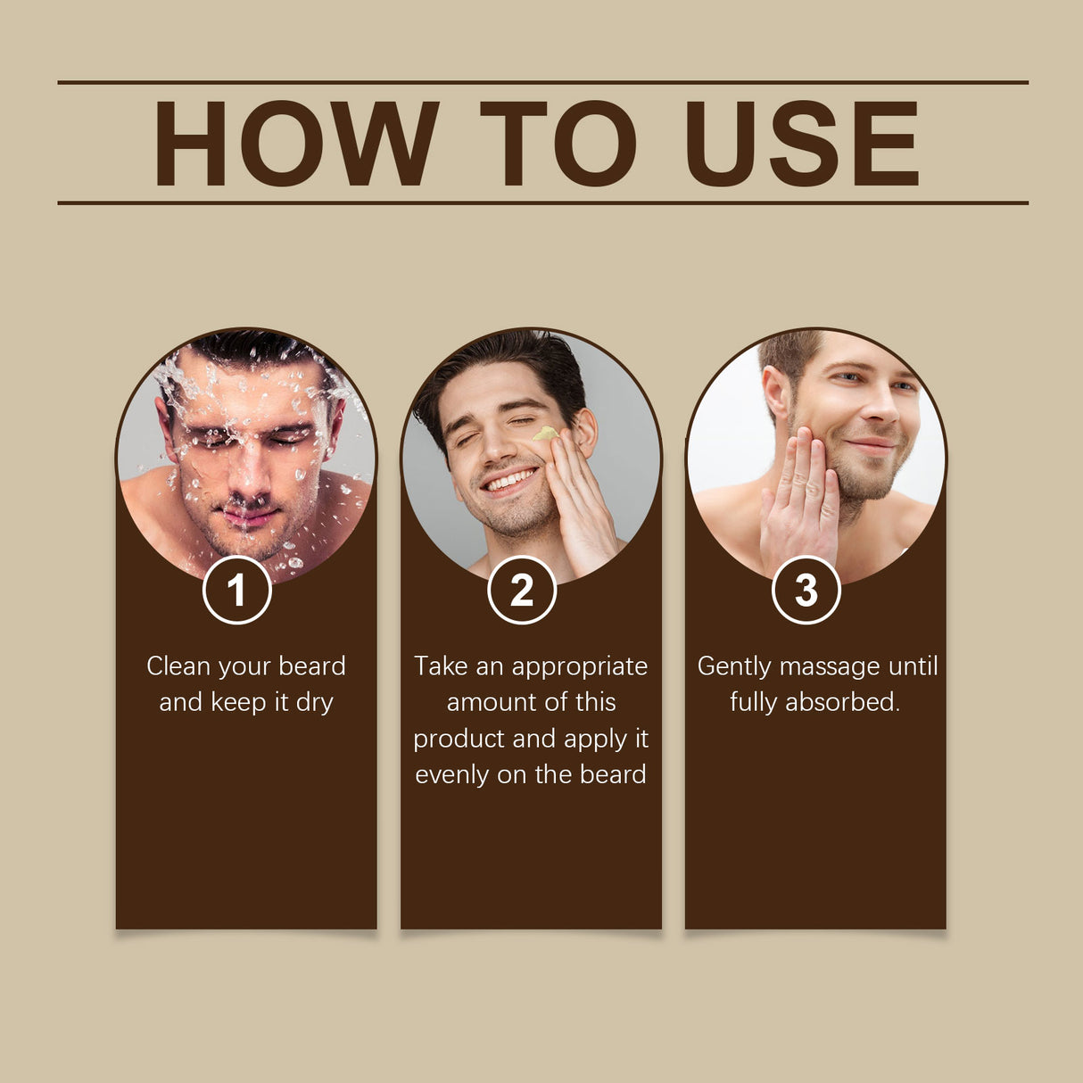 Leather Beard Care Wax Nourishes And Hydrates Hair Care Wax For Men - V.I.P Digital Presence