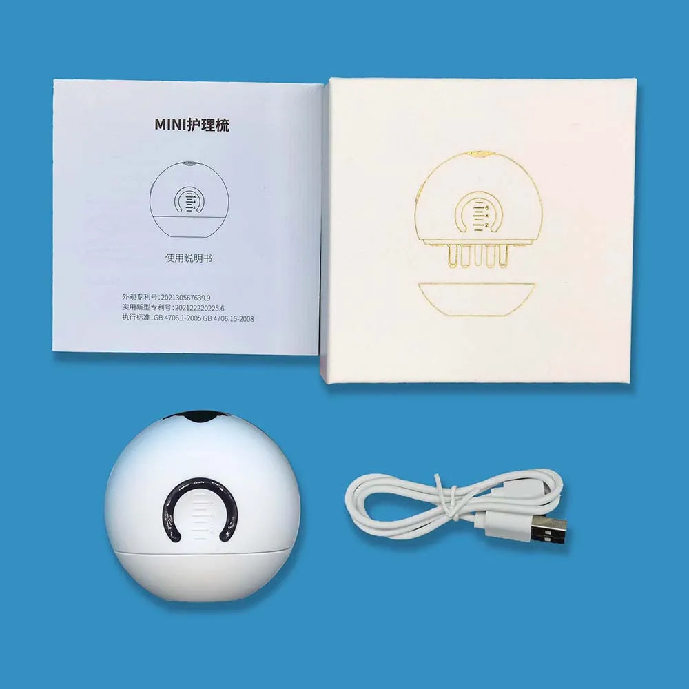 Led Scalp Applicator Hair Growth Liquid Comb Hair Care Treatment Mini Essential Oil Guiding Scalp Massager Brush Men Women - V.I.P Digital Presence