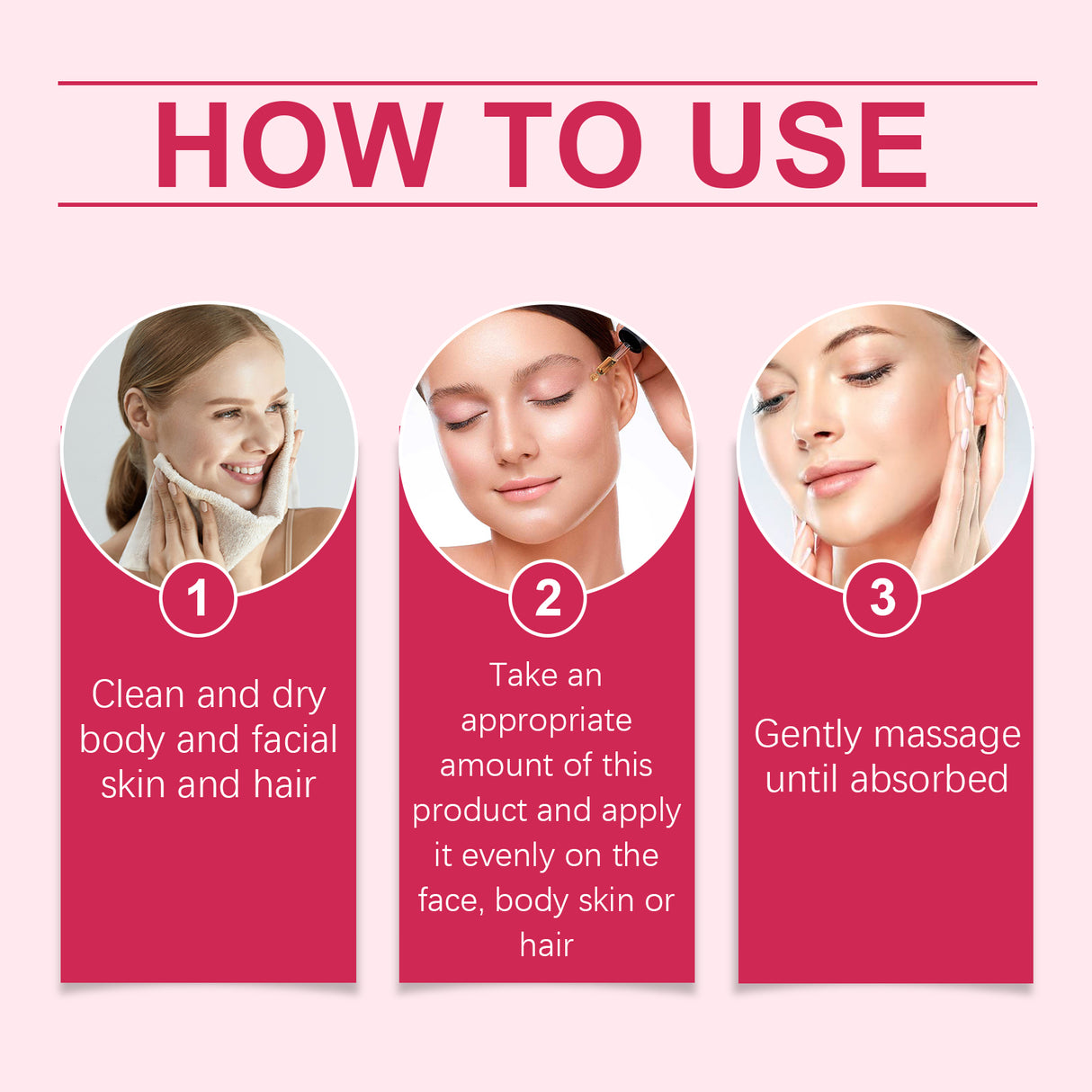 Rose Moisturizing Fruit Oil, Facial Moisturizing, Moisturizing, Non-Tight, Brightening And Rejuvenating Repair Essence