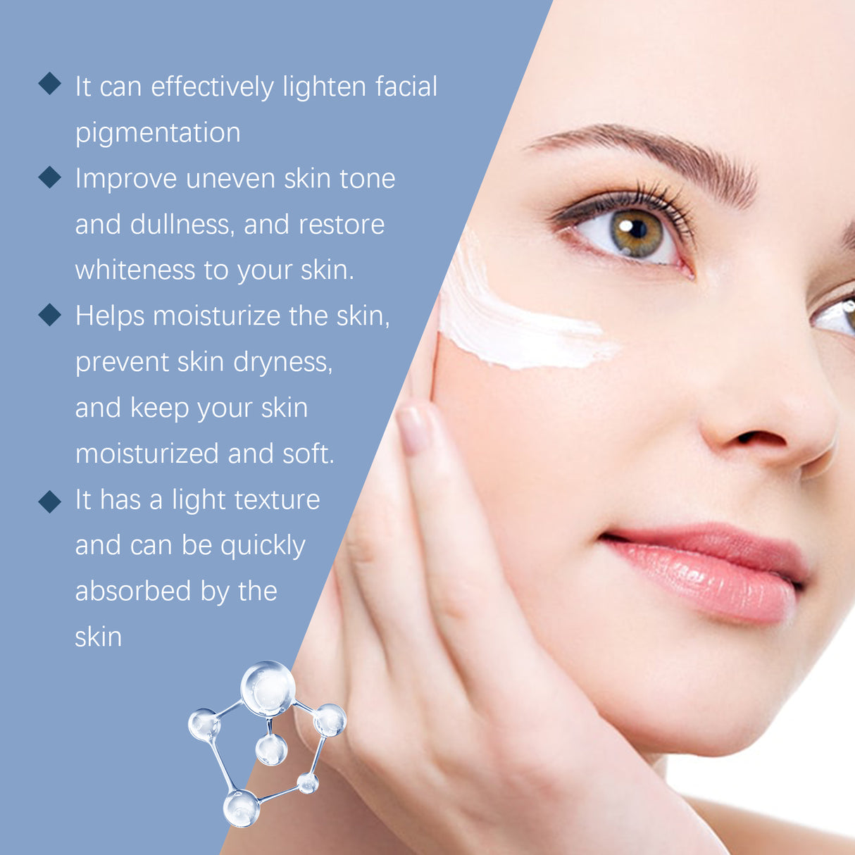 Gentle Moisturizer Gentle Moisture-Lock Moisturizing And Brightening Cream To Improve Dull Skin