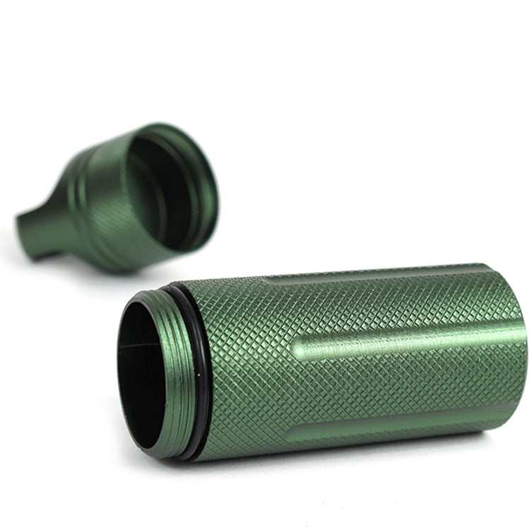 Aluminum alloy fully sealed EDC waterproof tank outdoor survival equipment waterproof compartment flat head waterproof storage b - V.I.P Digital Presence