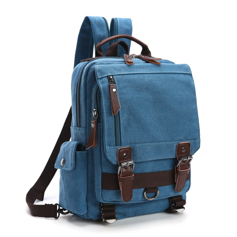 Canvas Backpack Men Travel Back Pack Multifunctional Shoulder Bag for Women Laptop Rucksack School Bags Female Daypack - V.I.P Digital Presence