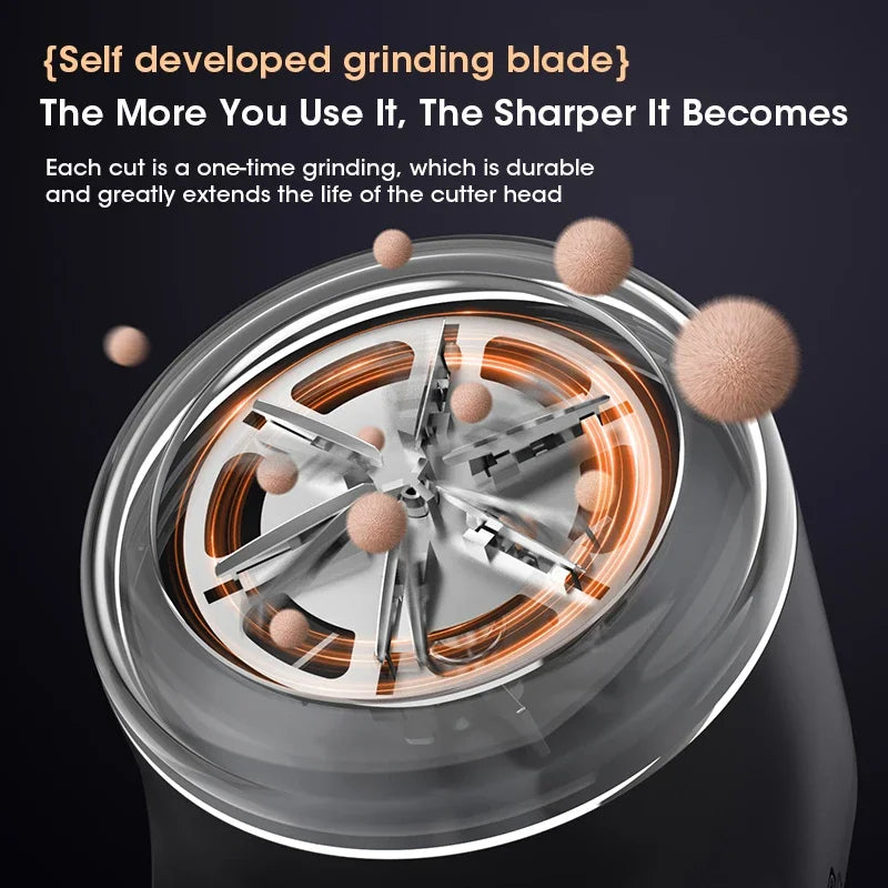 Electric Hairball Trimmer LED Digital Display Fabric Lint Remover USB Charging Portable Professional Lint Remover Household - V.I.P Digital Presence