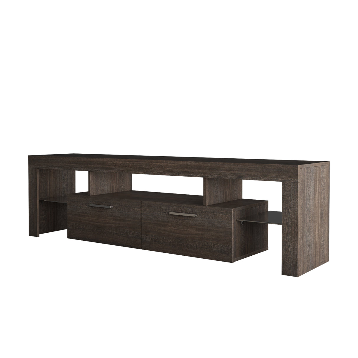 20 minutes quick assembly brown simple modern TV stand