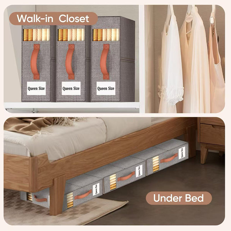 Compact Foldable Storage Cubes for Linens, Towels & Bedding Essentials - V.I.P Digital Presence