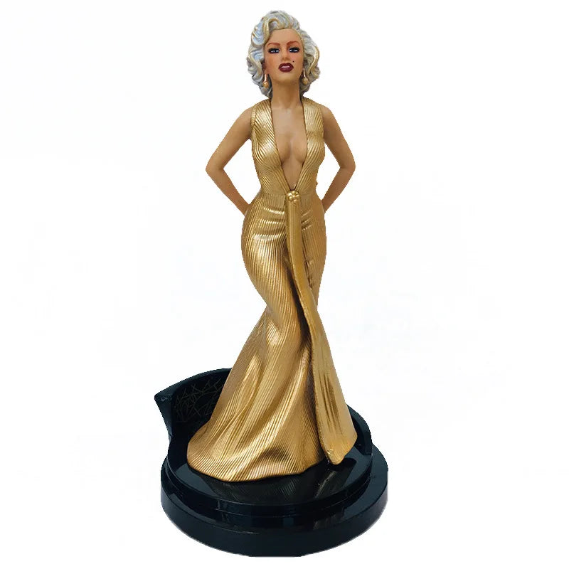 Hot toys Marilyn Monroe beautiful woman Immovable statue With base cake Pendant Collectible decoration Model Toy Figures gifts - V.I.P Digital Presence