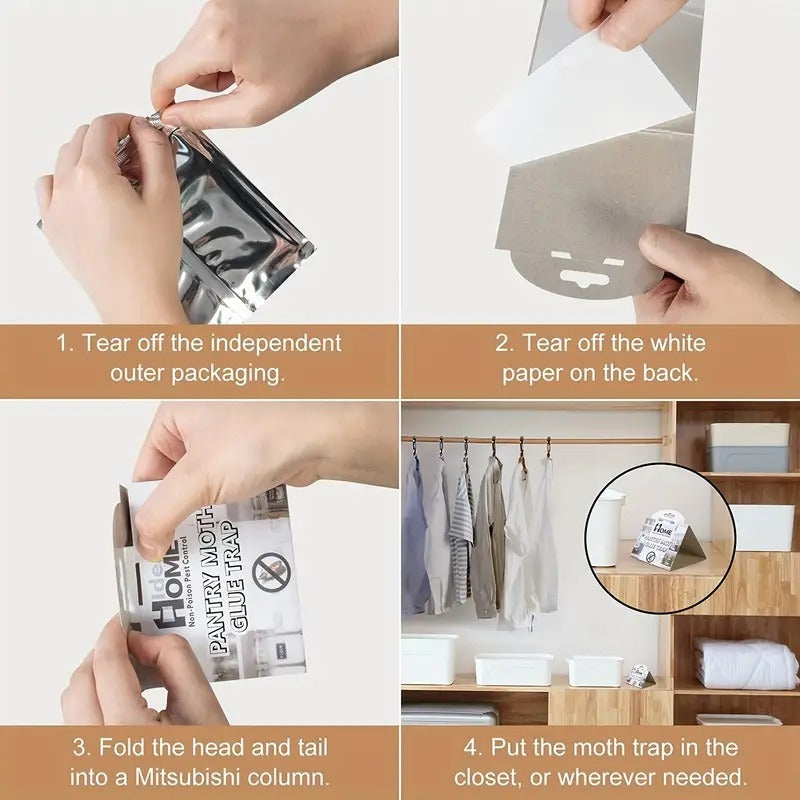 Hot sell pheromone moth trap high effective pantry moth traps eco-friendly moth traps - V.I.P Digital Presence