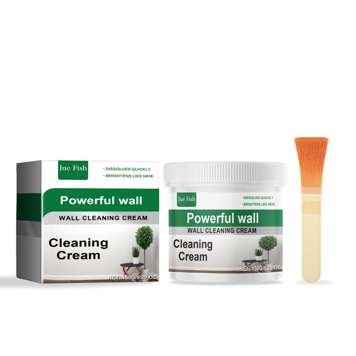 Wall Cleaning Cream, Wall Cleaning And Decontamination Cream Waterproof Renovation Stain Removal Wall Cleaner - V.I.P Digital Presence