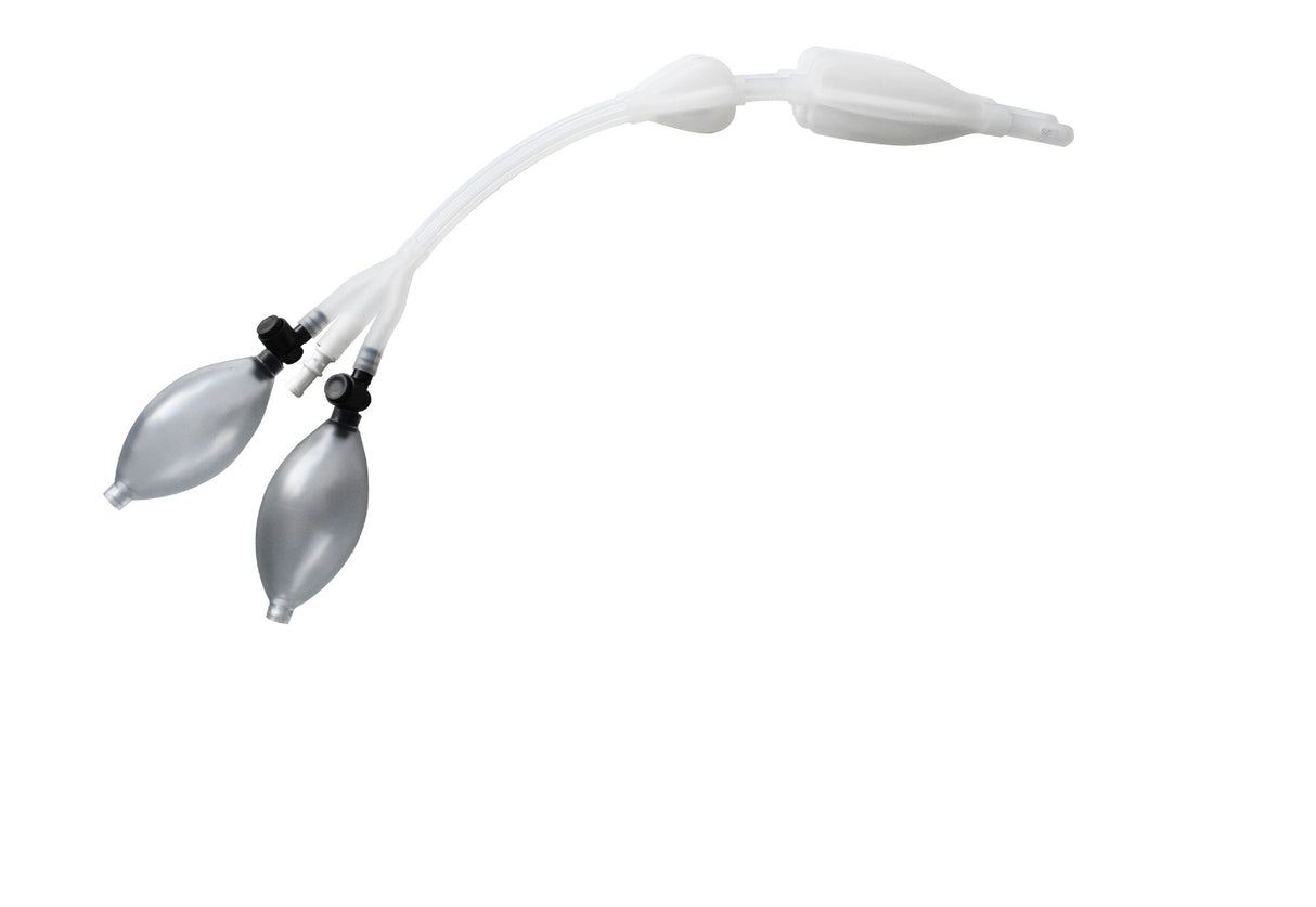 Enema Bulb Silicone Enema Douche Bulb Dual Side Openings Elastic Inflatable Double Bulb Flushing System for Health Care - V.I.P Digital Presence