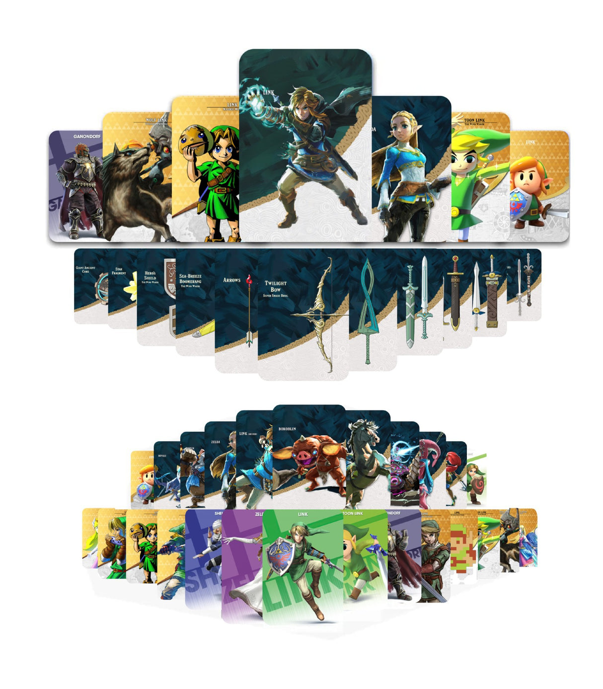 38pcs NFC introduction Zelda Legend Kingdom Tears amiibo Kingdom Tears amiibo Card - V.I.P Digital Presence